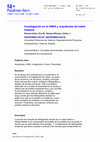 Research paper thumbnail of Investigación en el IAWA y arquitectas de habla hispana