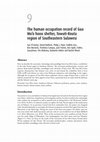 Research paper thumbnail of The human occupation record of Gua Mo’o hono shelter, Towuti-Routa region of Southeastern Sulawesi