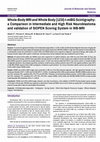 Research paper thumbnail of Whole-Body MRI and Whole Body [123I]-I-mIBG Scintigraphy: a Comparison in Intermediate and High Risk Neuroblastoma and validation of SIOPEN Scoring System in WB-MRI