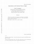 Research paper thumbnail of Speculations on the Neutrino Theory of Light