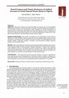 Research paper thumbnail of Board Features and Timely Disclosure of Audited Accounts of Listed Deposit Money Banks in Nigeria