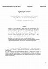 Research paper thumbnail of Epilepsy: A Review