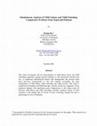 Research paper thumbnail of Simultaneous Analysis of Child Labour and Child Schooling Comparative Evidence from Nepal and Pakistan