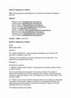 Research paper thumbnail of s response to reviews Title : Using population attributable risk to choose HIV prevention strategies in gay men