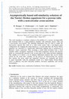 Research paper thumbnail of Asymptotically based self-similarity solution of the Navier–Stokes equations for a porous tube with a non-circular cross-section