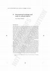 Research paper thumbnail of International Exchange and Trade in Cultural Objects