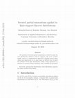 Research paper thumbnail of Iterated partial summations applied to finite-support discrete distributions