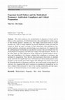 Research paper thumbnail of Expectant Israeli fathers and the medicalized pregnancy: ambivalent compliance and critical pragmatism