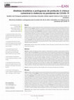 Research paper thumbnail of Diretrizes brasileiras e portuguesas de proteção à criança vulnerável à violência na pandemia de COVID-19