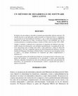 Research paper thumbnail of Un Método De Desarrollo De Software Educativo