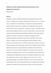 Research paper thumbnail of Melodrama: The Role of Imitation, Melody, Speech and Gesture in a Post-Enlightenment "Mixed Form"