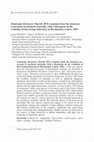 Research paper thumbnail of Stenotopic Hormurus Thorell, 1876 scorpions from the monsoon ecosystems of northern Australia, with a discussion on the evolution of burrowing behaviour in Hormuridae Laurie, 1896