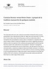 Research paper thumbnail of Carmina burana versus Notre-Dame : à propos de la tradition manuscrite de quelques conduits