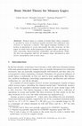 Research paper thumbnail of Basic model theory for memory logics