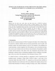 Research paper thumbnail of SOURCES AND AWARENESS OF COVID-19 PREVENTIVE MEASURES AMONG RESIDENTS OF ISHEFUN IN ALIMOSHO LOCAL GOVERNMENT