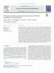 Research paper thumbnail of The impact of weather condition and social activity on COVID-19 transmission in the United States