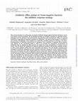 Research paper thumbnail of Antibiotic efflux pumps in Gram-negative bacteria: the inhibitor response strategy