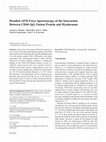 Research paper thumbnail of Detailed AFM Force Spectroscopy of the Interaction Between CD44–IgG Fusion Protein and Hyaluronan