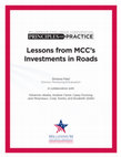 Research paper thumbnail of Lessons from MCC ’ s Investments in Roads