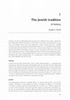 Research paper thumbnail of The Jewish tradition - A Conceptual History