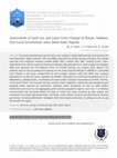 Research paper thumbnail of Assessment of Land use and Land Cover Change in Kwale, Ndokwa-East Local Government Area, Delta State, Nigeria