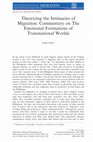 Research paper thumbnail of Theorizing the Intimacies of Migration: Commentary on The Emotional Formations of Transnational Worlds