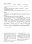 Research paper thumbnail of Can learning to sustain life be BASIC? Teaching for the initial management of the critically ill in Australia and New Zealand