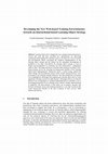 Research paper thumbnail of Developing the New Web-based Training Environments: towards an Instructional-based Learning Object Strategy