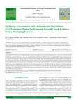 Research paper thumbnail of Do Energy Consumption and Environmental Degradation (CO2 Emissions) Matter for Economic Growth? Fresh Evidence from a Developing Economy