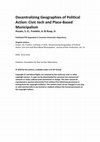 Research paper thumbnail of Decentralizing Geographies of Political Action: Civic tech and Place-Based Municipalism