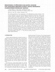 Research paper thumbnail of Determination of differential-cross-section moments from polarization-dependent product velocity distributions of photoinitiated bimolecular reactions