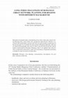 Research paper thumbnail of Long-term challanges of Romanian urban network: Planning for regions with different background