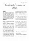 Research paper thumbnail of Sliding Mode Load torque Observer based effective disturbance rejection for a 3-Phase BLDC drive