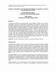 Research paper thumbnail of Teachers' innovative use of computer technologies in classroom: A case of selected Ghanaian schools