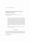 Research paper thumbnail of Geomagnetic storm characteristics under varied interplanetary conditions