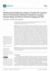 Research paper thumbnail of Modeling Pulsed High-Power Spikes in Tunable HV Capacitive Drivers of Piezoelectric Wideband Transducers to Improve Dynamic Range and SNR for Ultrasonic Imaging and NDE