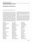 Research paper thumbnail of Acknowledgment of 2020 Reviewers