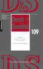 Research paper thumbnail of Numéro spécial de Droit & Société "Penser la race en juriste : lectures critiques" (n° 109/2021)