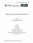 Research paper thumbnail of Report on the State of Alternative Energy in the Arctic