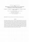 Research paper thumbnail of Measurement of the rotor blade section aerodynamic coefficients by particle image velocimetry