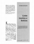 Research paper thumbnail of Entre mortos e feridos (A construção do discurso preservacionista em dois intelectuais do patrimônio)