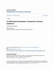 Research paper thumbnail of The 2005 Kashmir Earthquake: A Perspective on Women's Experiences