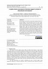 Research paper thumbnail of A multi-criteria assessment of decision support systems in educational environments