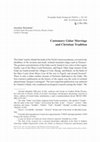 Research paper thumbnail of Customary Gidar Marriage and Christian Tradition