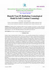 Research paper thumbnail of Bianchi Type-IX Radiating CosmologicalModel in Self-Creation Cosmology