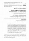 Research paper thumbnail of NOVOOTKRIVENI GLAGOLJSKI FRAGMENTI IZ 14.-15. ST. U ARHIVU RIJEČKIH BENEDIKTINKI