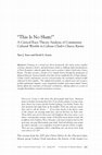 Research paper thumbnail of This Is No Slum!": A Critical Race Theory Analysis of Community Cultural Wealth in Culture Clash's "Chavez Ravine