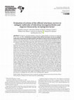 Research paper thumbnail of Evaluation of actions of the official veterinary service to mitigate outbreaks of infectious laryngotracheitis and improve biosecurity on laying hen farms