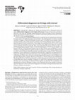 Research paper thumbnail of Differential diagnoses in 83 dogs with icterus