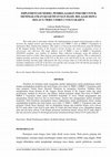 Research paper thumbnail of Implementasi Model Pembelajaran Inkuiri Untuk Meningkatkan Keterampilan Berpikir Kritis Mahasiswa